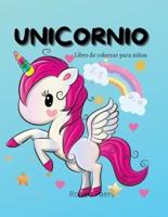 Libro De Colorear Unicornio Para Niños