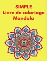 Simple Livre De Coloriage Mandala