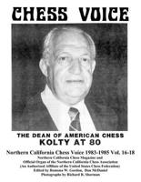 Northern California Chess Voice 1983-1985 Vol. 16-18