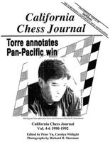California Chess Journal Vol. 4-6 1990-1992