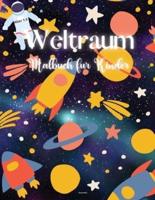 Weltraum Malbuch Für Kinder