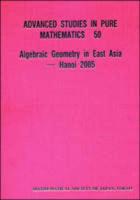 Algebraic Geometry in East Asia - Hanoi 2005