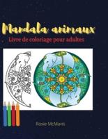 Livre De Coloriage Animaux Mandala Pour Adultes