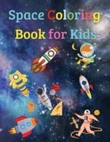 Space Coloring Book for Kids