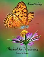 Schmetterling Malbuch Für Kinder Vol.3