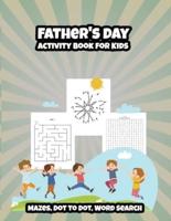 Father's Day Activity Book for Kids