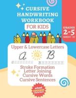 Cursive Workbook Activity Book