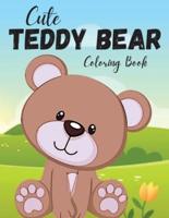 Cute Teddy Bear Coloring Book
