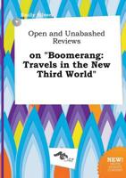 Open and Unabashed Reviews on "Boomerang