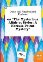 Open and Unabashed Reviews on "The Mysterious Affair at Styles