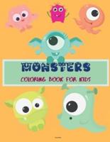 Monsters Coloring Book for Kids