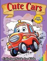 Cute Car Coloring Book for Kids