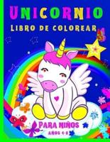 Unicornios Libro De Colorear Para Niños