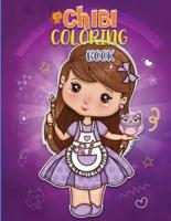 Chibi Coloring Book : A Collection of Unbelievably Cute, Relaxing & Adorable Chibi Colouring Pages For Kids, Teens and Grown-Ups! Kawaii Colouring Book  