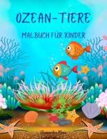 Ozean-Tiere Malbuch Für Kinder