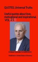 Useful Quotes About Love, Motivational and Inspirational. VOL.21