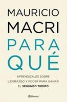 Para Qué / What For (Spanish Edition)
