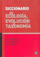 Diccionario De Ecologia, Evolucion Y Taxonomia