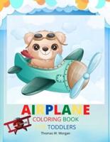 Airplane Coloring Book for Toddlers