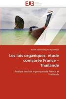 Les lois organiques: étude comparée france   thaïlande