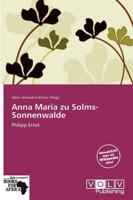 Anna Maria Zu Solms-sonnenwalde