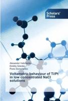 Voltametric behaviour of Ti/Pt in low concentrated NaCl solutions