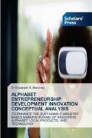 ALPHABET ENTREPRENEURSHIP DEVELOPMENT INNOVATION CONCEPTUAL ANALYSIS