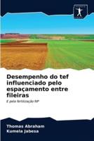 Desempenho do tef influenciado pelo espaçamento entre fileiras