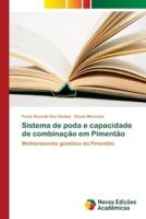 Sistema de poda e capacidade de combinação em Pimentão