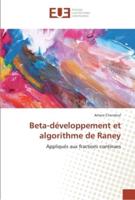 Beta-développement et algorithme de Raney