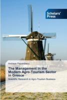 The Management in the Modern Agro-Tourism Sector in Greece