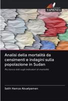 Analisi della mortalità da censimenti e indagini sulla popolazione in Sudan