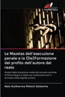 Le Mazelas Dell'esecuzione Penale E La (De)Formazione Del Profilo Dell'autore Del Reato