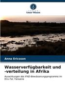 Wasserverfügbarkeit und -verteilung in Afrika