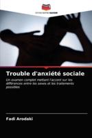 Trouble d'anxiété sociale
