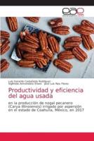 Productividad y eficiencia del agua usada