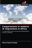 Cooperazione in materia di migrazione in Africa