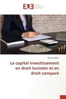 Le Capital Investissement En Droit Tunisien Et En Droit Comparé