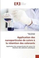 Application Des Nanoparticules De Cuivre À La Rétention Des Colorants