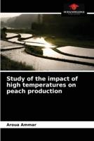 Study of the impact of high temperatures on peach production