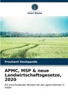 APMC, MSP & neue Landwirtschaftsgesetze, 2020