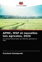 APMC, MSP et nouvelles lois agricoles, 2020