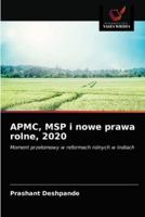 APMC, MSP i nowe prawa rolne, 2020