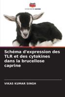 Schéma d'expression des TLR et des cytokines dans la brucellose caprine