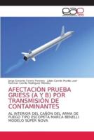 AFECTACIÓN PRUEBA GRIESS (A Y B) POR TRANSMISIÓN DE CONTAMINANTES