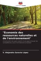 "Économie des ressources naturelles et de l'environnement"