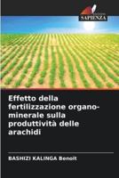 Effetto della fertilizzazione organo-minerale sulla produttività delle arachidi