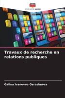 Travaux de recherche en relations publiques