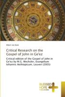Critical Research on the Gospel of John in Ge'ez