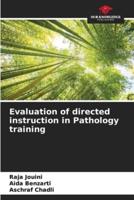 Evaluation of Directed Instruction in Pathology Training